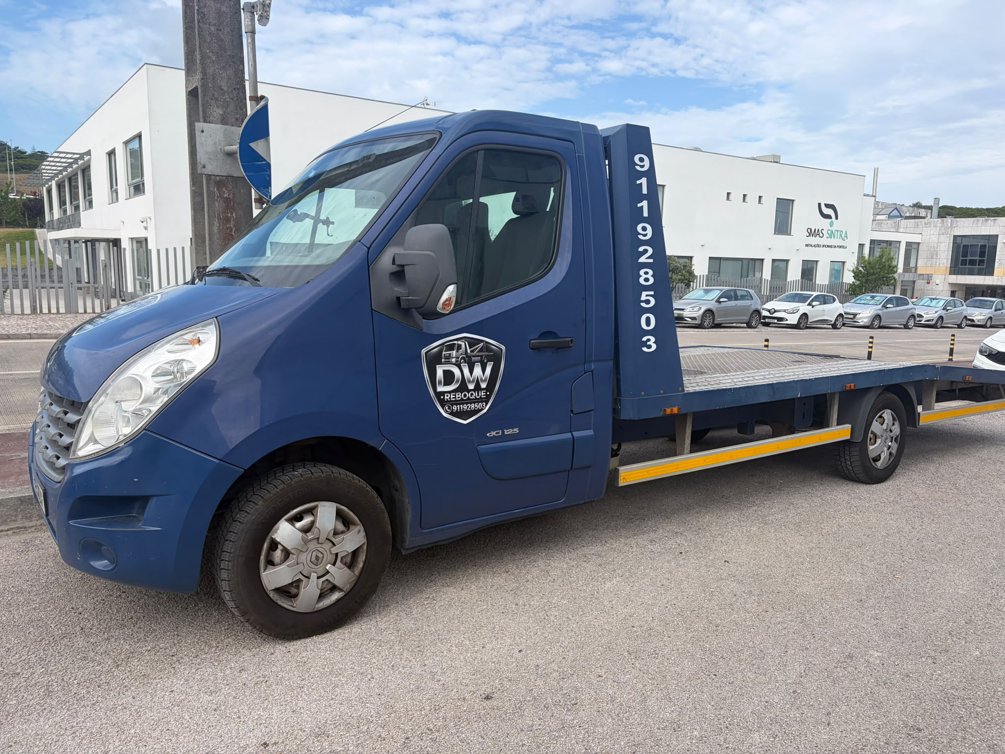 Camião plataforma DW Reboque em Sintra